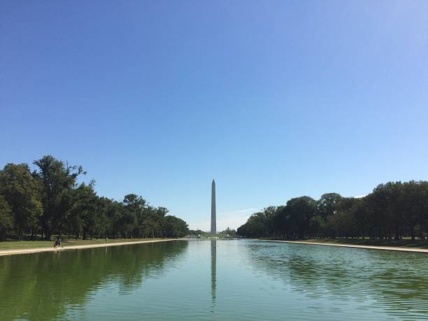 istock Washington Monument and Lincoln Memorial Reflecting Pool 1433757721