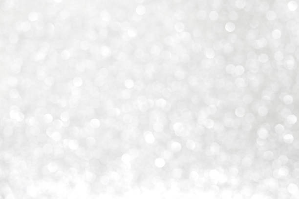 Shiny silver lights background stock photo