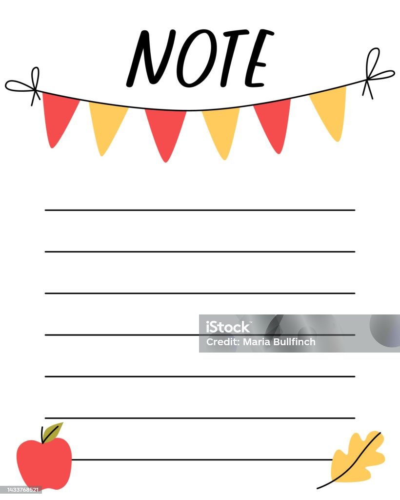 Notes List Examples Notes List Template Organizer And Schedule With Place For Notes Good ...