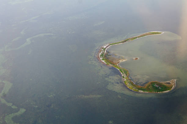 istock Aerial view of offshore islands 1433768898
