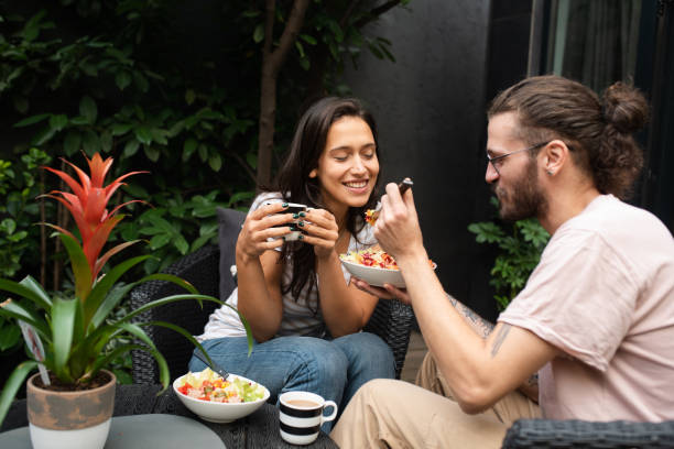 istock Happy couple spends time together 1433781815