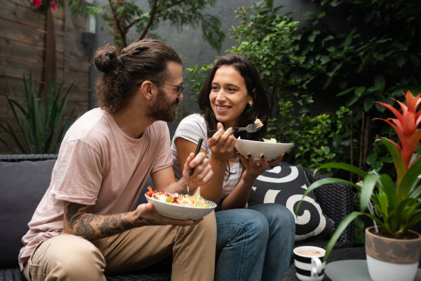 istock Happy couple spends time together 1433781839