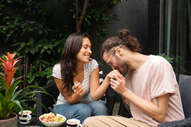 istock Happy couple spends time together 1433781846