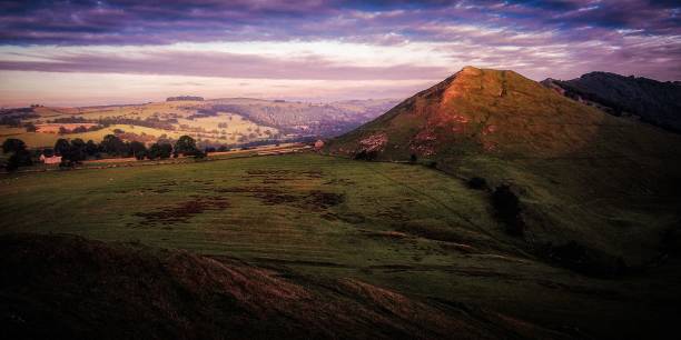 istock Beautiful rural landscape on a cloudy day 1433785297