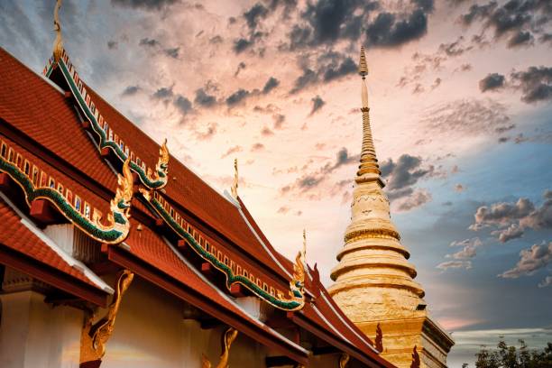 istock Wat Chang Kham Chedi in Nan Province, Thailand 1433788965
