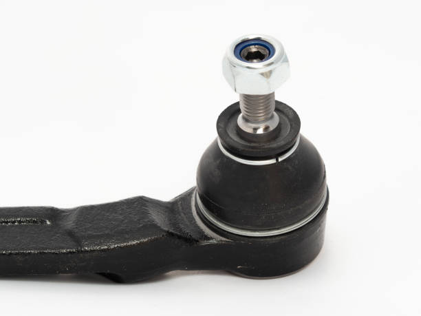 istock Car track rod end steering joint isolated against a white background. Spare part 1433811321