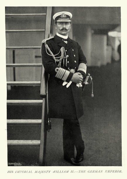 istock Kaiser Wilhelm II, the German Emperor in Naval Uniform, 1890s, 19th Century 1433812398