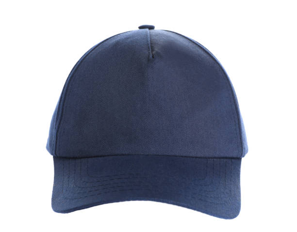 istock Stylish blue baseball cap isolated on white 1433813129