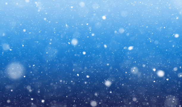 istock Abstract Snowy Christmas Background 1433818543