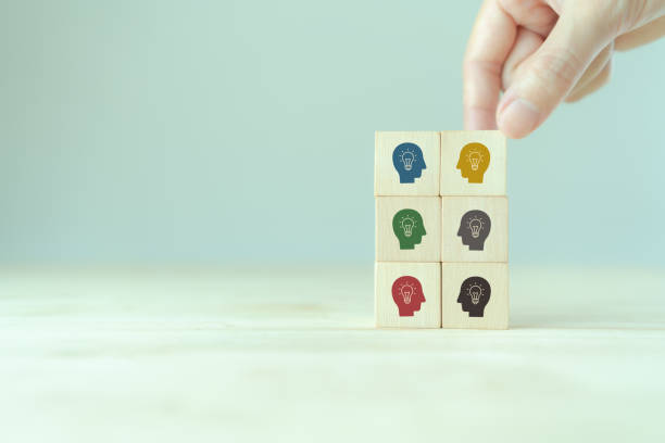 istock Team brainstorming, sharing ideas, transferring knowledge, innovation concept. Idea creation and generating a great idea. Initiative ideas, creativity, ,inspiration. Agility, digitalization business. 1433829734