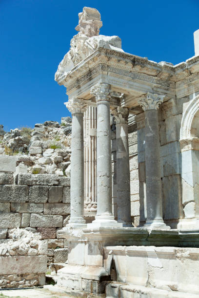 istock Sagalassos Ancient City Fountain Columns 1433834741