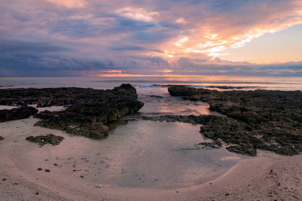 istock Sunrise on the Caribbean coast. 1433846118