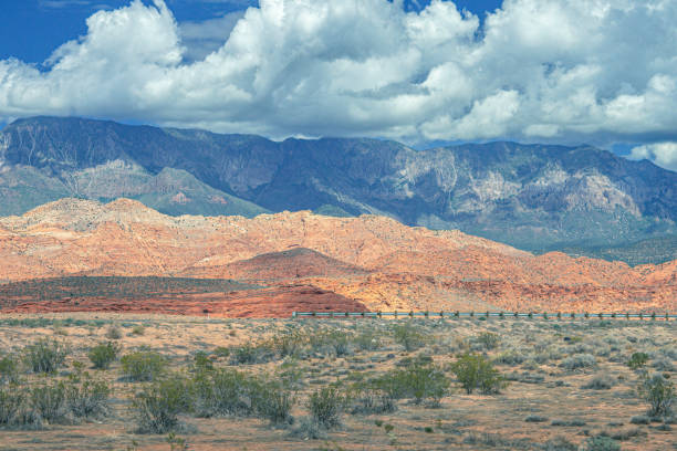 Mountains and landscape of Utah