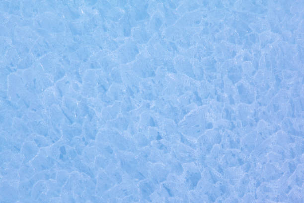 istock Texture of winter ice surface. Blue natural ice background 1433852811