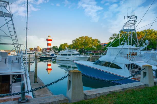 Lighthouse at Harbor Town-Hilton Head, South Carolina