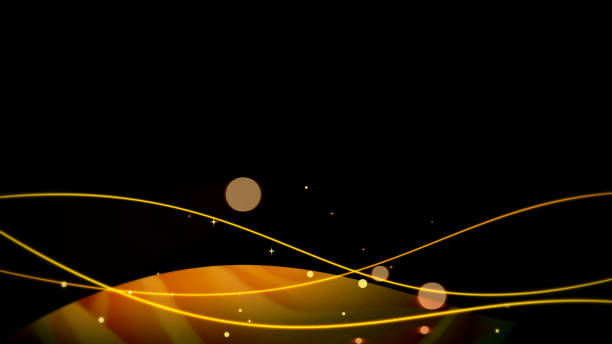 istock Shaking line animation on black background 1433866563