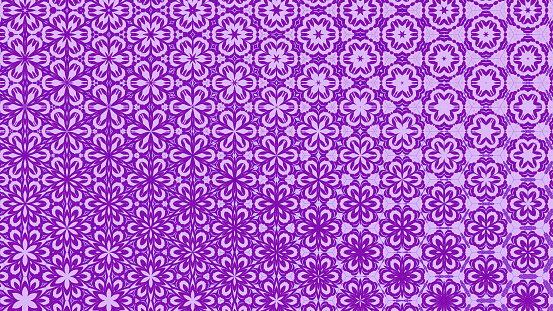 An image in which the pattern changes like a kaleidoscope