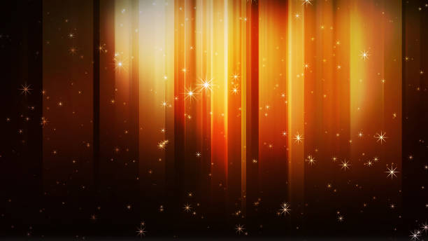 istock Glitter dances on a colored background and the light moves left and right 1433876551