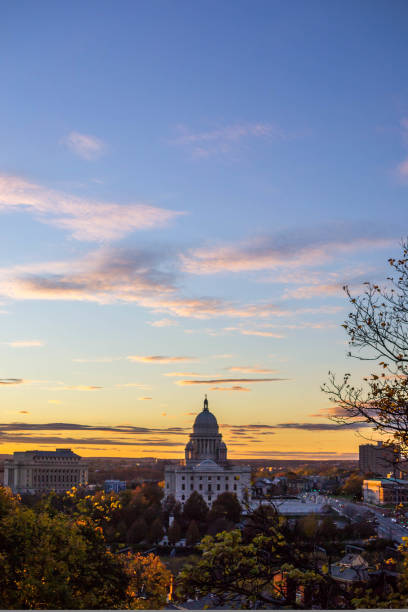 istock State House Capitol building sunset in providence, Rhode Island 1433887210