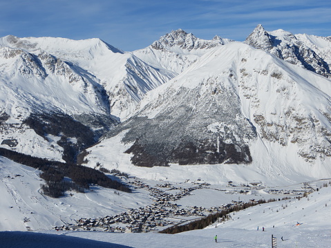 Livigno ski are in Italy