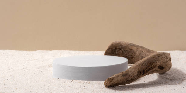 istock Natural cosmetic background for product presentation. 1433894036