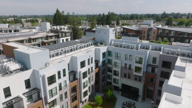 New residential district in Mountain View, California