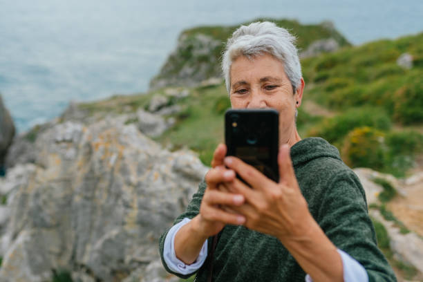 istock older woman with gray hair 1433904031