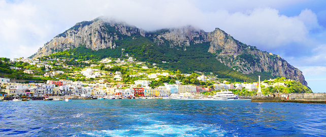 The Marina Grande on the island of Capri, Italy