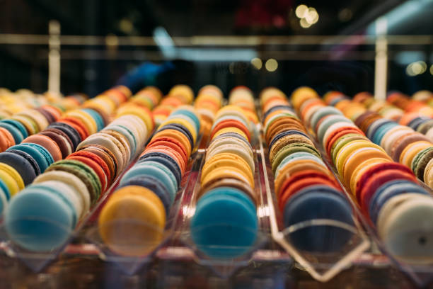 istock Colorful homemade organic macarons 1433909961