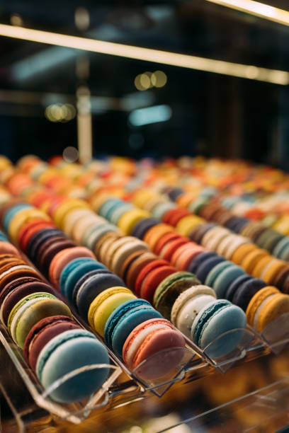 istock Colorful homemade organic macarons 1433910166
