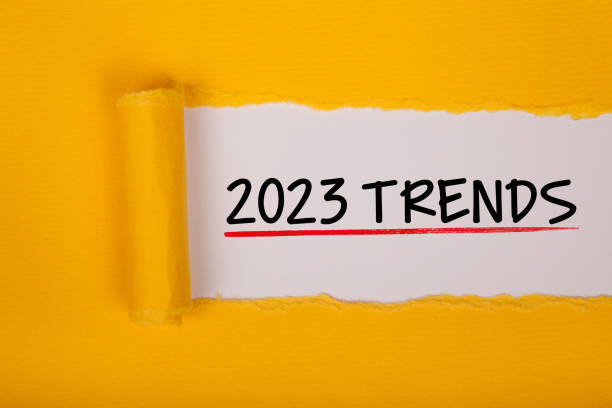istock Torn Paper With New Year 2023 Trends Concepts On White Background 1433910251