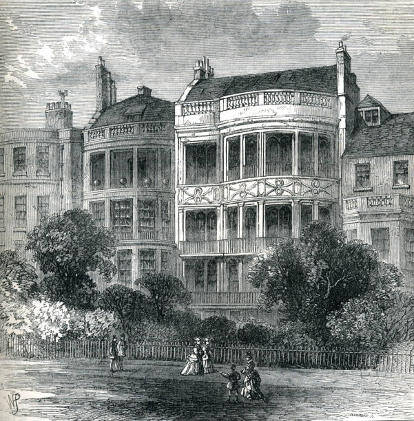 istock Samuel Rogers House in Green Park london 19th century 1433911549
