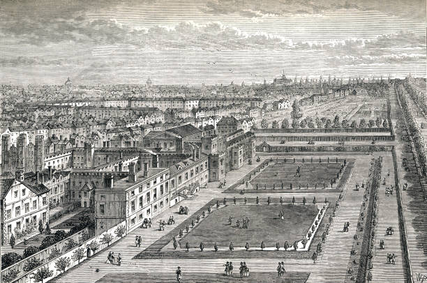 40+ St James Park London Stock Illustrations, Royalty-Free Vector