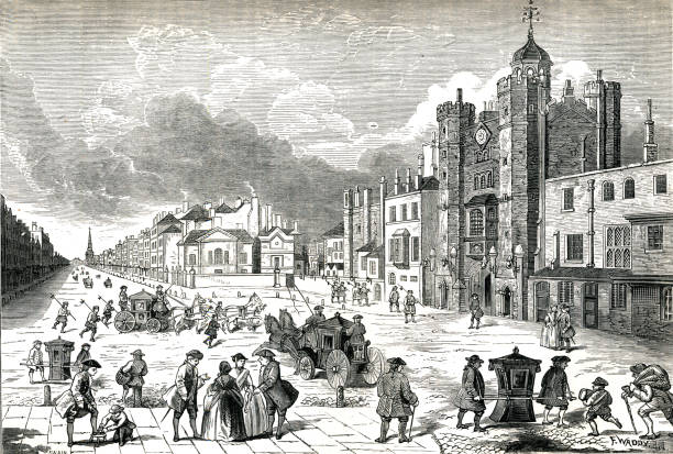 40+ St James Palace London Stock Illustrations, Royalty-Free