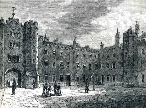 40+ St James Palace London Stock Illustrations, Royalty-Free