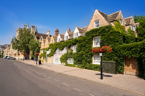 Historic houses in the Railway village area of Swindon, Wiltshire