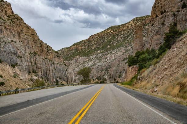 istock Canyon highway between Thermopolis and Cody, Wyoming 1434006765