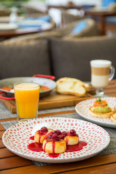 istock Ingredients for making syrniki and currant berries. with pumpkin and apples, 1434007244
