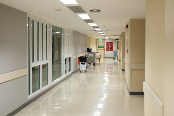 istock Empty Modern Hospital Corridor after COVID and quarantine 1434007259