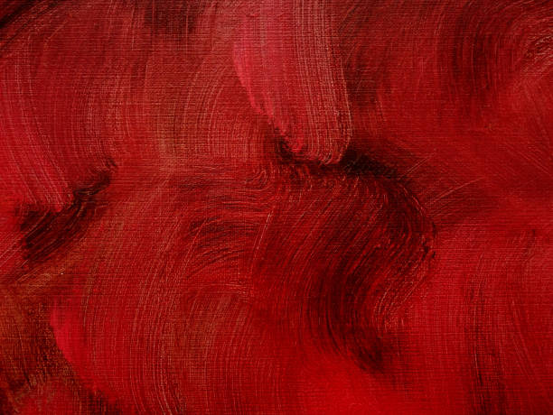 istock Abstract grunge dark red brushstroke background. 1434009338