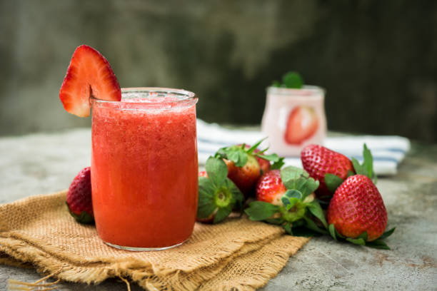 strawberry smoothie