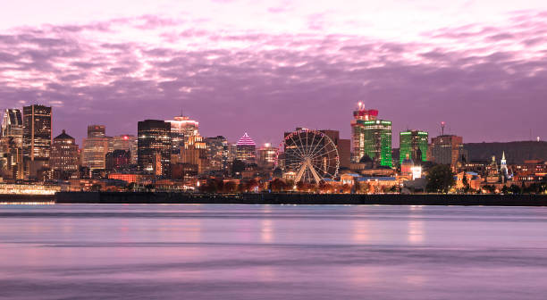 istock Montreal skyline and St Lawrence River at dusk in autumn 1434038503