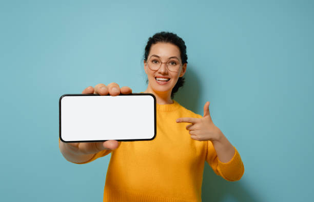 istock woman with smartphone 1434038823