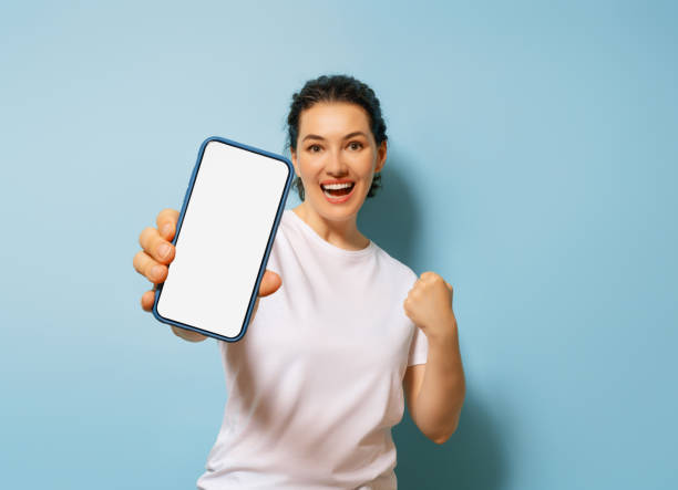 istock woman with smartphone 1434038856