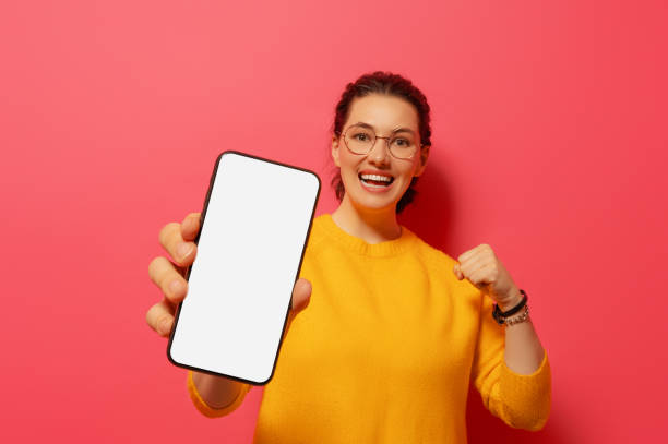 istock woman with smartphone 1434038888
