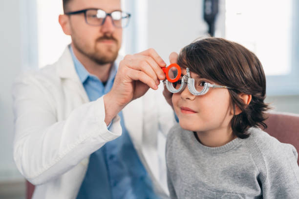 istock eye examination in the eye clinic 1434048230