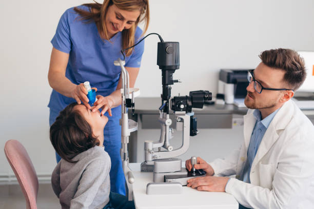 istock eye examination in the eye clinic 1434048251