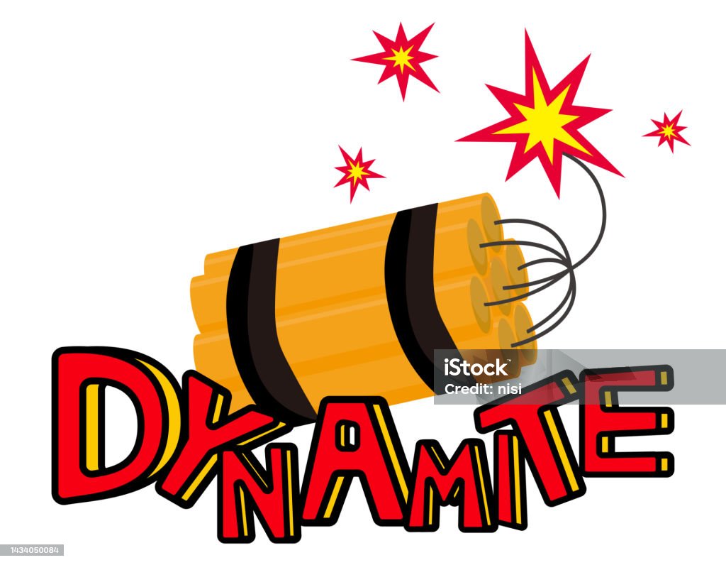 Exploding Dynamite Meme On The Verge Of Exploding Dynamite Vector Illustration Stock ...