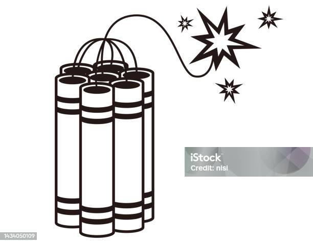 Dynamite Point Pinole Sur Le Point Dexploser Dynamite Illustration Vectorielle Vecteurs ...