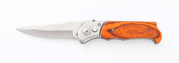 istock knife or penknife isolated on white background. 1434053334